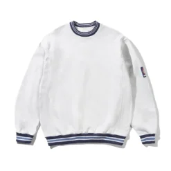 Zip-Thru Hoods|Pullover Hoods>Butter Goods Aleka Crewneck, Ash