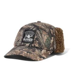 Hats|Beanies>Butter Goods All Terrain 5 Panel Cap, Forest Camo