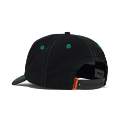 Hats|Beanies>Butter Goods Amplify Snapback Cap, Black
