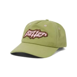 Hats|Beanies>Butter Goods Amplify Snapback Cap, Leaf