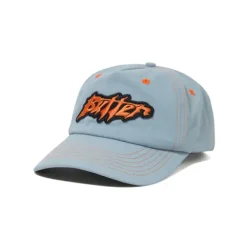 Hats|Beanies>Butter Goods Amplify Snapback Cap, Stone Blue