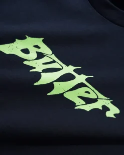 T-Shirts>Butter Goods Amplify Tee, Navy