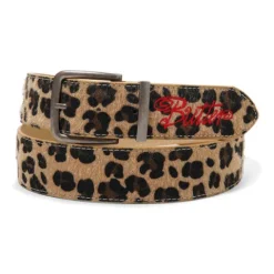 Accessories>Butter Goods Animal Hide Belt, Leopard