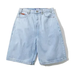 Denim Shorts|Shorts>Butter Goods Baggy Denim Shorts, Light Blue
