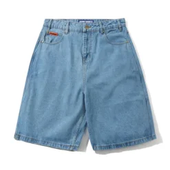 Denim Shorts|Shorts>Butter Goods Baggy Denim Shorts, Washed Indigo