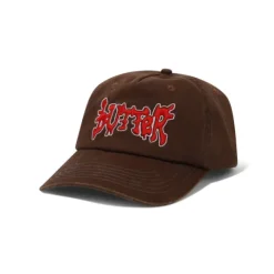 Hats|Beanies>Butter Goods Blotch 5 Panel Cap, Bark