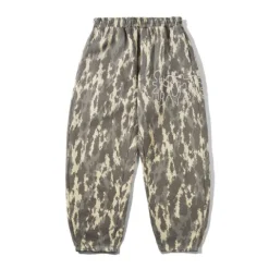 Denim Jeans|Pants>Butter Goods Blotch Fleece Pants, Washed Camo