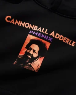 Zip-Thru Hoods|Pullover Hoods>Butter Goods Cannonball Adderley Pullover Hood, Black