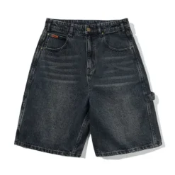 Denim Shorts|Shorts>Butter Goods Carpenter Denim Shorts, Slub Dark Indigo