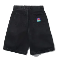 T-Shirts|Pullover Hoods>Butter Goods Denim Work Shorts, Black