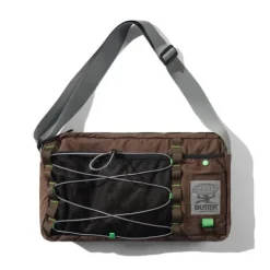 Bags>Butter Goods Express Side Bag, Brown
