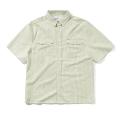 Shirts| Shirts>Butter Goods Grid S/S Shirt, Green