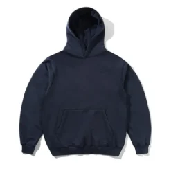 Zip-Thru Hoods|Pullover Hoods>Butter Goods Inside Out Pullover Hood, Washed Navy