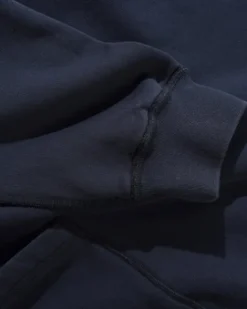 Zip-Thru Hoods|Pullover Hoods>Butter Goods Inside Out Pullover Hood, Washed Navy