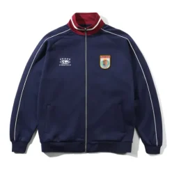 Jackets>Butter Goods Internationale Track Jacket, Navy