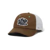 Hats|Beanies>Butter Goods Melt Trucker Cap, Brown