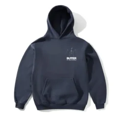 Zip-Thru Hoods|Pullover Hoods>Butter Goods Nocturnal Pullover Hood, Steel