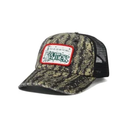 Hats|Beanies>Butter Goods Pay Up Trucker Cap, Lowland Camo