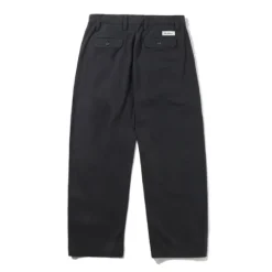 Denim Jeans|Pants>Butter Goods Pleated Trousers, Washed Black