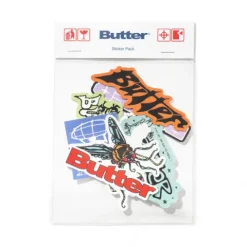 Accessories>Butter Goods Q126 Sticker Pack, Multi
