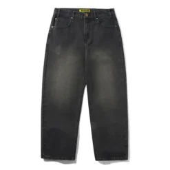 Denim Jeans|Pants>Butter Goods Racer Denim Jeans, Faded Black