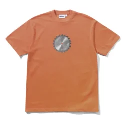 T-Shirts>Butter Goods Saw Blade Tee, Rust