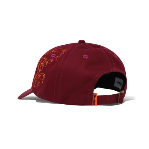 Hats|Beanies>Butter Goods Scorpion 6 Panel Cap, Port