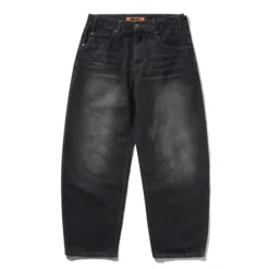 Denim Jeans|Pants>Butter Goods Scorpion Stitch Denim Jeans, Slub Black