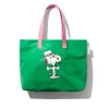 Bags>Butter Goods Shopper Tote, Green / Light Pink