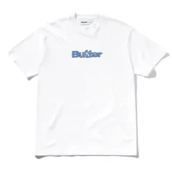 T-Shirts>Butter Goods Smashed Logo Tee, White