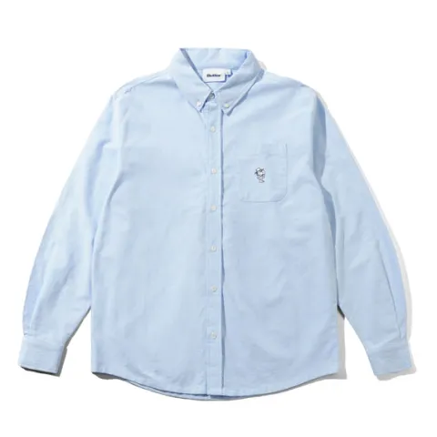 Shirts| Shirts>Butter Goods Spike Oxford Shirt, Blue