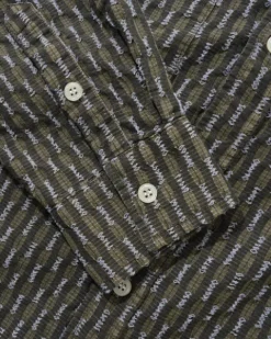 Shirts| Shirts>Butter Goods Stitch Shirt, Moss