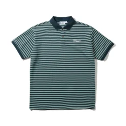 Shirts| Shirts>Butter Goods Stripe Polo Shirt, Navy / Marine