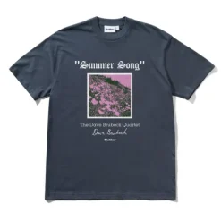 T-Shirts>Butter Goods Summer Song Tee, Steel