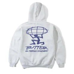 Zip-Thru Hoods|Pullover Hoods>Butter Goods Terrain Pullover Hood, Ash