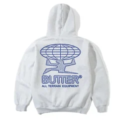 Zip-Thru Hoods|Pullover Hoods>Butter Goods Terrain Pullover Hood, Ash