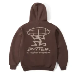 Zip-Thru Hoods|Pullover Hoods>Butter Goods Terrain Pullover Hood, Brown