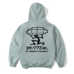 Zip-Thru Hoods|Pullover Hoods>Butter Goods Terrain Pullover Hood, Dolphin