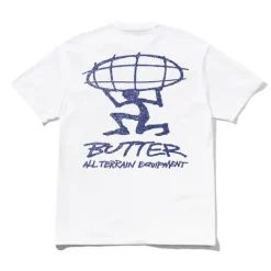 T-Shirts>Butter Goods Terrain Tee, White