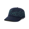 T-Shirts|Pullover Hoods>Butter Goods Trance 5 Panel Cap, Navy