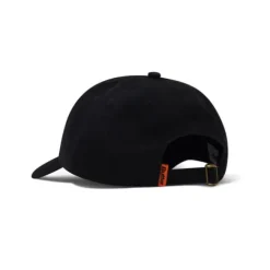 Hats|Beanies>Butter Goods Transit 6 Panel Cap, Black