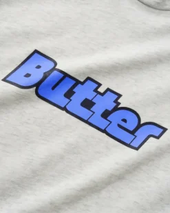 T-Shirts>Butter Goods Transit Tee, Ash