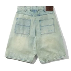 Denim Shorts|Shorts>Butter Goods Trim Denim Shorts, Sunfade Blue