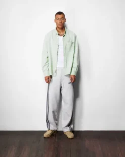 Denim Jeans|Pants>Butter Goods Tunnel Trackpants, Ash / Navy