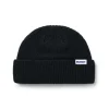 Hats|Beanies>Butter Goods Wharfie Beanie, Black