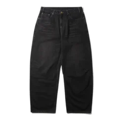 Denim Jeans|Pants>Butter Goods Wide Cut Denim Jeans, Tinted Black