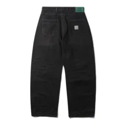 Denim Jeans|Pants>Butter Goods Wide Cut Denim Jeans, Tinted Black