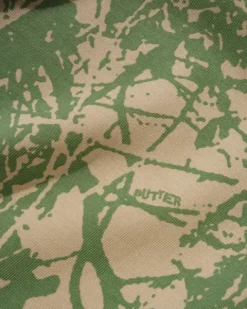 T-Shirts>Butter Goods Woods Camo Tee, Washed Sage