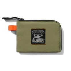 Accessories>Butter Goods Zip Wallet, Sage